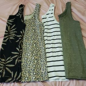 Bundle of 4 A new day tank tops